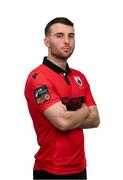 13 February 2024; Karl Chambers poses for a portrait during a Longford Town FC squad portraits session at John Hyland Park in Baldonnell, Dublin. Photo by Stephen McCarthy/Sportsfile