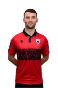 13 February 2024; Karl Chambers poses for a portrait during a Longford Town FC squad portraits session at John Hyland Park in Baldonnell, Dublin. Photo by Stephen McCarthy/Sportsfile