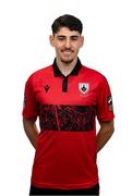 13 February 2024; Guilherme Rego Priosti poses for a portrait during a Longford Town FC squad portraits session at John Hyland Park in Baldonnell, Dublin. Photo by Stephen McCarthy/Sportsfile