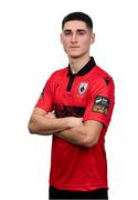 13 February 2024; Vasyl Tropanets poses for a portrait during a Longford Town FC squad portraits session at John Hyland Park in Baldonnell, Dublin. Photo by Stephen McCarthy/Sportsfile