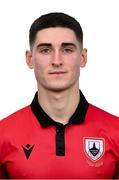 13 February 2024; Vasyl Tropanets poses for a portrait during a Longford Town FC squad portraits session at John Hyland Park in Baldonnell, Dublin. Photo by Stephen McCarthy/Sportsfile