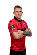 13 February 2024; Viktor Serdeniuk poses for a portrait during a Longford Town FC squad portraits session at John Hyland Park in Baldonnell, Dublin. Photo by Stephen McCarthy/Sportsfile