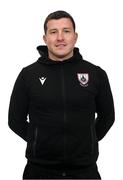 13 February 2024; Goalkeeping coach Gabriel Sava poses for a portrait during a Longford Town FC squad portraits session at John Hyland Park in Baldonnell, Dublin. Photo by Stephen McCarthy/Sportsfile