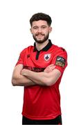 13 February 2024; Jordon Tallon poses for a portrait during a Longford Town FC squad portraits session at John Hyland Park in Baldonnell, Dublin. Photo by Stephen McCarthy/Sportsfile