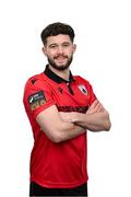 13 February 2024; Jordon Tallon poses for a portrait during a Longford Town FC squad portraits session at John Hyland Park in Baldonnell, Dublin. Photo by Stephen McCarthy/Sportsfile