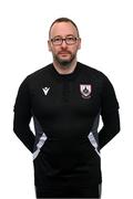 13 February 2024; Assistant sports therapist Richard Mullen poses for a portrait during a Longford Town FC squad portraits session at John Hyland Park in Baldonnell, Dublin. Photo by Stephen McCarthy/Sportsfile
