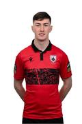 13 February 2024; Francis Campbell poses for a portrait during a Longford Town FC squad portraits session at John Hyland Park in Baldonnell, Dublin. Photo by Stephen McCarthy/Sportsfile