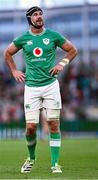 11 February 2024; Caelan Doris of Ireland during the Guinness Six Nations Rugby Championship match between Ireland and Italy at the Aviva Stadium in Dublin. Photo by Piaras Ó Mídheach/Sportsfile