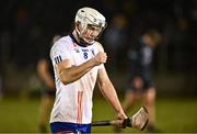 14 February 2024; Cathal Quinn of MICL celebrates after his side's victory in the Electric Ireland Higher Education GAA Fitzgibbon Cup semi-final match between Mary Immaculate College Limerick and SETU Waterford at Mallow GAA Complex in Cork. Photo by Piaras Ó Mídheach/Sportsfile