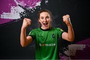 14 February 2024; Ellen Dolan poses for a portrait during a Peamount United FC squad portraits at PRL Park in Greenogue, Dublin. Photo by David Fitzgerald/Sportsfile