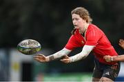 15 February 2024; Caitriona Finn of Munster during the U18 Girls Interprovincial semi-final match between Leinster and Munster at Terenure College RFC in Dublin. Photo by Seb Daly/Sportsfile