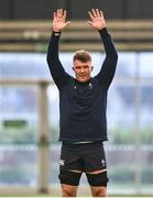 15 February 2024; Peter O’Mahony during an Ireland Rugby squad training session at the IRFU High Performance Centre at the Sport Ireland Campus in Dublin. Photo by David Fitzgerald/Sportsfile