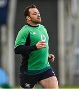 15 February 2024; Cian Healy during an Ireland Rugby squad training session at the IRFU High Performance Centre at the Sport Ireland Campus in Dublin. Photo by David Fitzgerald/Sportsfile