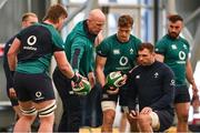 15 February 2024; Forwards coach Paul O'Connell, centre, during an Ireland Rugby squad training session at the IRFU High Performance Centre at the Sport Ireland Campus in Dublin. Photo by David Fitzgerald/Sportsfile