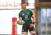 15 February 2024; Joe McCarthy during an Ireland Rugby squad training session at the IRFU High Performance Centre at the Sport Ireland Campus in Dublin. Photo by David Fitzgerald/Sportsfile