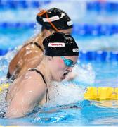 15 February 2024; Mona McSharry of Ireland competes in the Women's 200m breaststroke semi-final during day five of the World Aquatics Championships 2024 at the Aspire Dome in Doha, Qatar. Photo by Ian MacNicol/Sportsfile