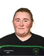 14 February 2024; Assistant manager Emma Donohoe poses for a portrait during a Peamount United FC squad portraits at PRL Park in Greenogue, Dublin. Photo by Tyler Miller/Sportsfile