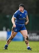 15 February 2024; Lily Byrne of Leinster during the U18 Girls Interprovincial semi-final match between Leinster and Munster at Terenure College RFC in Dublin. Photo by Seb Daly/Sportsfile