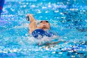 16 February 2024; Maria Godden of Ireland competes in the Women's 200m backstroke heats during day six of the World Aquatics Championships 2024 at the Aspire Dome in Doha, Qatar. Photo by Ian MacNicol/Sportsfile
