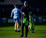 12 January 2024; Head coach Leo Cullen during a Leinster Rugby captain's run at the RDS Arena in Dublin. Photo by Harry Murphy/Sportsfile