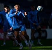 12 January 2024; Michael Ala'alatoa during a Leinster Rugby captain's run at the RDS Arena in Dublin. Photo by Harry Murphy/Sportsfile