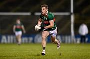 3 February 2024; Eoghan McLaughlin of Mayo during the Allianz Football League Division 1 match between Mayo and Dublin at Hastings Insurance MacHale Park in Castlebar, Mayo. Photo by Stephen McCarthy/Sportsfile