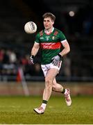 3 February 2024; Paddy Durcan of Mayo during the Allianz Football League Division 1 match between Mayo and Dublin at Hastings Insurance MacHale Park in Castlebar, Mayo. Photo by Stephen McCarthy/Sportsfile
