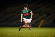 3 February 2024; Sam Callinan of Mayo during the Allianz Football League Division 1 match between Mayo and Dublin at Hastings Insurance MacHale Park in Castlebar, Mayo. Photo by Stephen McCarthy/Sportsfile