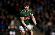 3 February 2024; Rory Brickenden of Mayo during the Allianz Football League Division 1 match between Mayo and Dublin at Hastings Insurance MacHale Park in Castlebar, Mayo. Photo by Stephen McCarthy/Sportsfile