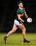 3 February 2024; Jordan Flynn of Mayo during the Allianz Football League Division 1 match between Mayo and Dublin at Hastings Insurance MacHale Park in Castlebar, Mayo. Photo by Stephen McCarthy/Sportsfile
