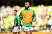 11 February 2024; Jamison Gibson-Park of Ireland before the Guinness Six Nations Rugby Championship match between Ireland and Italy at the Aviva Stadium in Dublin. Photo by Ben McShane/Sportsfile