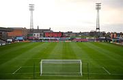 16 February 2024; A general view of the pitch before the SSE Airtricity Men's Premier Division match between Bohemians and Sligo Rovers at Dalymount Park in Dublin. Photo by David Fitzgerald/Sportsfile