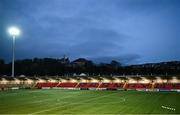 16 February 2024; A general view before the SSE Airtricity Men's Premier Division match between Derry City and Drogheda United at The Ryan McBride Brandywell Stadium in Derry. Photo by Ramsey Cardy/Sportsfile