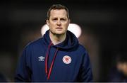 16 February 2024; St Patrick's Athletic manager Jon Daly before the SSE Airtricity Men's Premier Division match between Galway United and St Patrick's Athletic at Eamonn Deacy Park in Galway. Photo by Seb Daly/Sportsfile