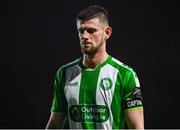 16 February 2024; Kilian Cantwell of Bray Wanderers after his side's defeat in the SSE Airtricity Men's First Division match between Bray Wanderers and UCD at Carlisle Grounds in Bray, Wicklow. Photo by Tyler Miller/Sportsfile