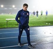 16 February 2024; Shelbourne manager Damien Duff after the SSE Airtricity Men's Premier Division match between Waterford and Shelbourne at the Regional Sports Centre in Waterford. Photo by Harry Murphy/Sportsfile