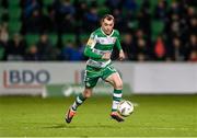 16 February 2024; Sean Kavanagh of Shamrock Rovers during the SSE Airtricity Men's Premier Division match between Shamrock Rovers and Dundalk at Tallaght Stadium in Dublin. Photo by Stephen McCarthy/Sportsfile