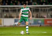 16 February 2024; Josh Honohan of Shamrock Rovers during the SSE Airtricity Men's Premier Division match between Shamrock Rovers and Dundalk at Tallaght Stadium in Dublin. Photo by Stephen McCarthy/Sportsfile