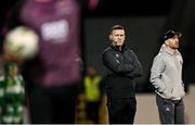 16 February 2024; Fourth official Paul Norton during the SSE Airtricity Men's Premier Division match between Shamrock Rovers and Dundalk at Tallaght Stadium in Dublin. Photo by Stephen McCarthy/Sportsfile