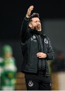 16 February 2024; Shamrock Rovers manager Stephen Bradley during the SSE Airtricity Men's Premier Division match between Shamrock Rovers and Dundalk at Tallaght Stadium in Dublin. Photo by Stephen McCarthy/Sportsfile