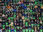 16 February 2024; Supporters in the North Stand during the SSE Airtricity Men's Premier Division match between Shamrock Rovers and Dundalk at Tallaght Stadium in Dublin. Photo by Stephen McCarthy/Sportsfile