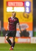16 February 2024; Stephen Walsh of Galway United during the SSE Airtricity Men's Premier Division match between Galway United and St Patrick's Athletic at Eamonn Deacy Park in Galway. Photo by Seb Daly/Sportsfile