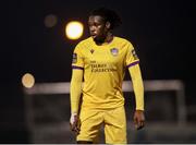 16 February 2024; Thomas Oluwa of Wexford during the SSE Airtricity Men's First Division match between Athlone Town and Wexford at Athlone Town Stadium in Westmeath. Photo by Michael P Ryan/Sportsfile