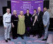 16 February 2024; Cricket Ireland staff at the 12th Business Plus Irish Cricket Awards 2024 at Clontarf Castle Hotel in Dublin. Photo by Matt Browne/Sportsfile