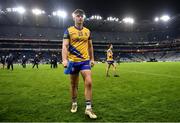 17 February 2024; Cathal Heneghan of Roscommon after the Allianz Football League Division 1 match between Dublin and Roscommon at Croke Park in Dublin. Photo by Stephen Marken/Sportsfile
