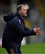17 February 2024; Roscommon manager Davy Burke during the Allianz Football League Division 1 match between Dublin and Roscommon at Croke Park in Dublin. Photo by Stephen Marken/Sportsfile