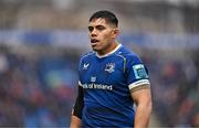 17 February 2024; Michael Ala'alatoa of Leinster during the United Rugby Championship match between Leinster and Benetton at the RDS Arena in Dublin. Photo by Ben McShane/Sportsfile
