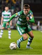 16 February 2024; Darragh Burns of Shamrock Rovers during the SSE Airtricity Men's Premier Division match between Shamrock Rovers and Dundalk at Tallaght Stadium in Dublin. Photo by Ben McShane/Sportsfile