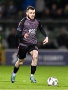 16 February 2024; Robbie Mahon of Dundalk during the SSE Airtricity Men's Premier Division match between Shamrock Rovers and Dundalk at Tallaght Stadium in Dublin. Photo by Ben McShane/Sportsfile