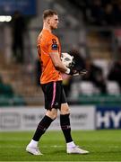 16 February 2024; Dundalk goalkeeper George Shelvey during the SSE Airtricity Men's Premier Division match between Shamrock Rovers and Dundalk at Tallaght Stadium in Dublin. Photo by Ben McShane/Sportsfile